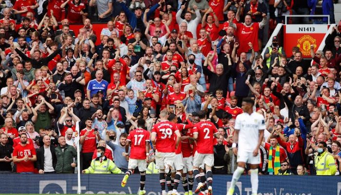 Pekan Pertama Liga Inggris : MU Menang 5-1 Atas Leeds