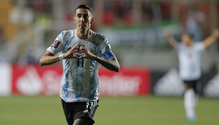 Poto: Angel Di Maria dan Lautaro Martinez Penentu Kemenangan Argentina atas Cile