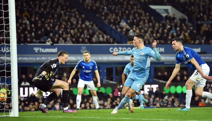 Manchester City Menang Tipis Atas Everton dengan Skor 1-0