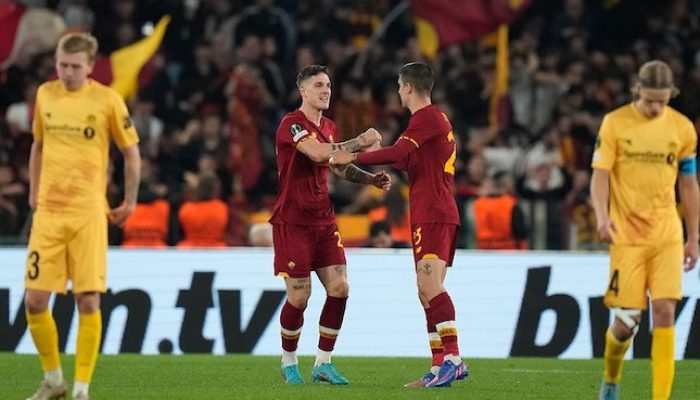 Hasil Liga Konferensi Eropa: Roma vs Bodo/Glimt: Skor 4-0 (Agregat 5-2)