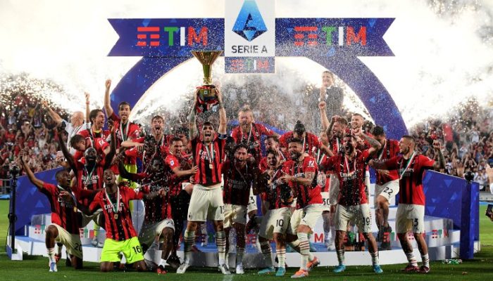 Menang 3-0 Atas Sassuolo, AC Milan Juara Serie A Italia 2021-2022