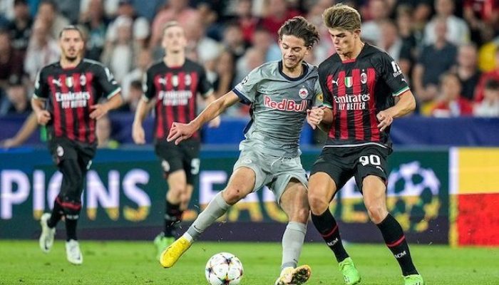 Hasil Liga Champions: AC Milan Ditahan Imbang RB Salzburg 1-1