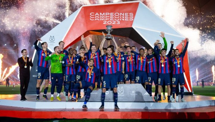 Kalahkan Real Madrid, Barcelona Juara Piala Super Spanyol 2022-2023