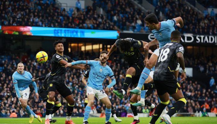 Hasil Liga Inggris 2022-2023: Manchester City vs Aston Villa, Skor 3-1