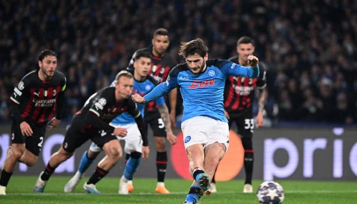 Kalah Agregat dari AC Milan, Napoli Gagal ke Semifinal Liga Champions 2022-2023