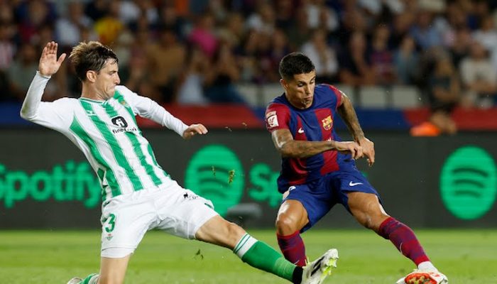 Barcelona Lumat Real Betis dengan Skor Telak 5-0 Tanpa Balas