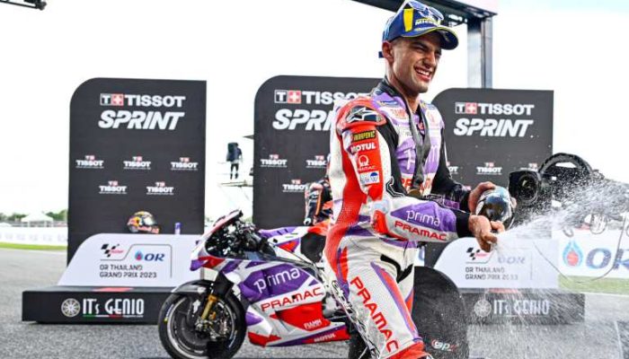 Jorge Martin Juara Sprint Race MotoGP Thailand 2023