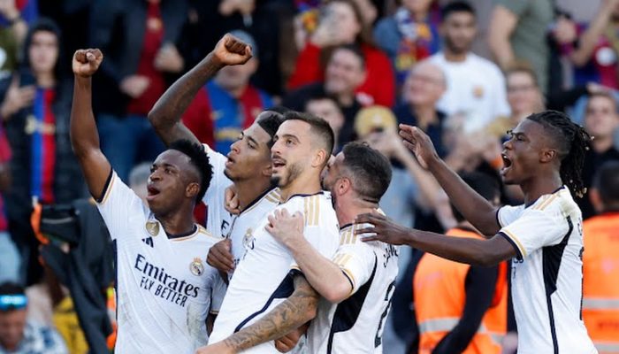 Real Madrid Tumbangkan Barcelona di Camp Nou dengan Skor 2-1