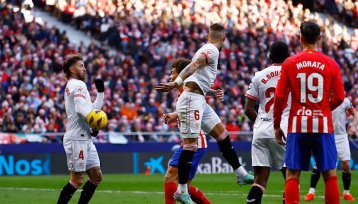 Hasil Liga Spanyol Atletico Madrid vs Sevilla, Skor 1-0