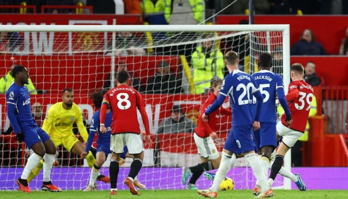 Hasil Liga Inggris: Manchester United Tekuk Chelsea dengan Skor 2-1