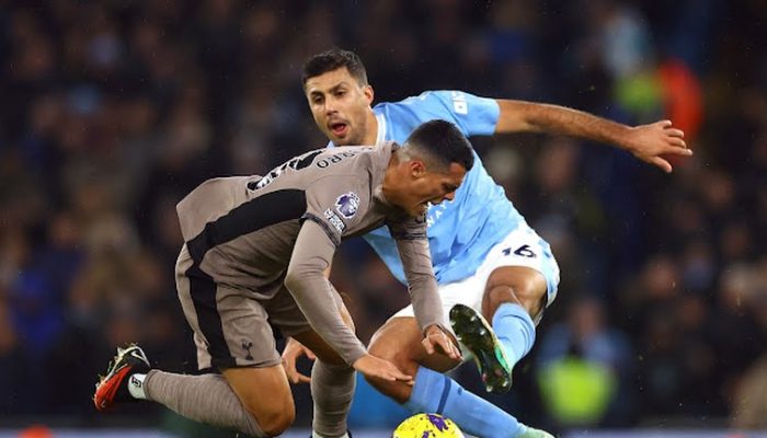 Manchester City Dipaksa Bermain Imbang oleh Tottenham Hotspur 3-3