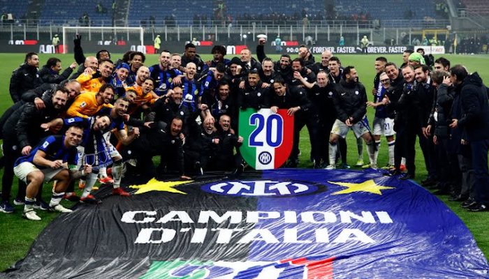 Poto: Inter Milan Juara Serie A 2023-2024 Setelah Taklukkan AC Milan 2-1