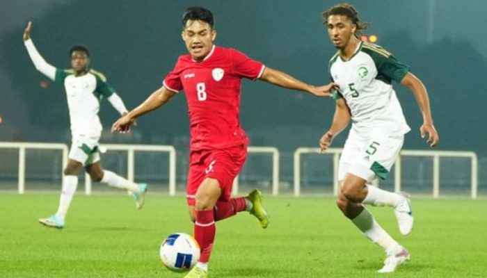 Hasil Laga Uji Coba: Timnas Indonesia U-23 Kalah dengan Skor 1-3 Lawan Arab Saudi