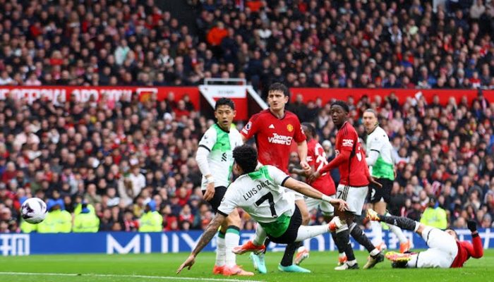 Hasil Pertandingan Man United vs Liverpool, Skor Imbang 2-2