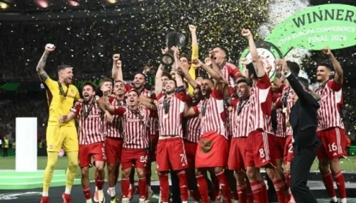 Olympiakos Juara Liga Konferensi Eropa 2023-2024