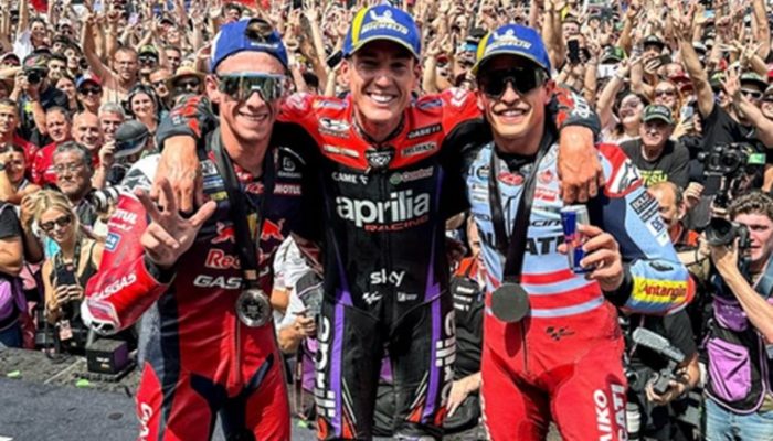 Sprint Race MotoGP Catalunya 2024: Aleix Espargaro Pertama, Bagnaia Terjatuh