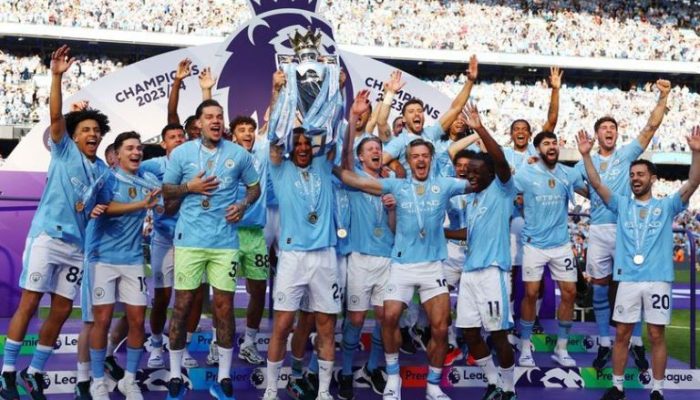 Manchester City Resmi Menjadi Juara Premier League Musim 2023/2024