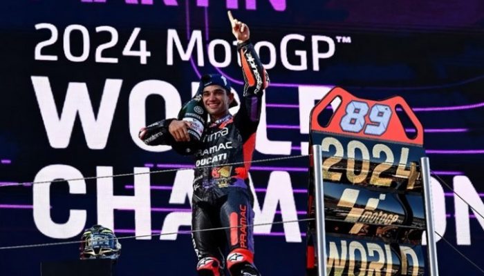 Jorge Martin Berhasil Menjadi Juara Dunia MotoGP 2024